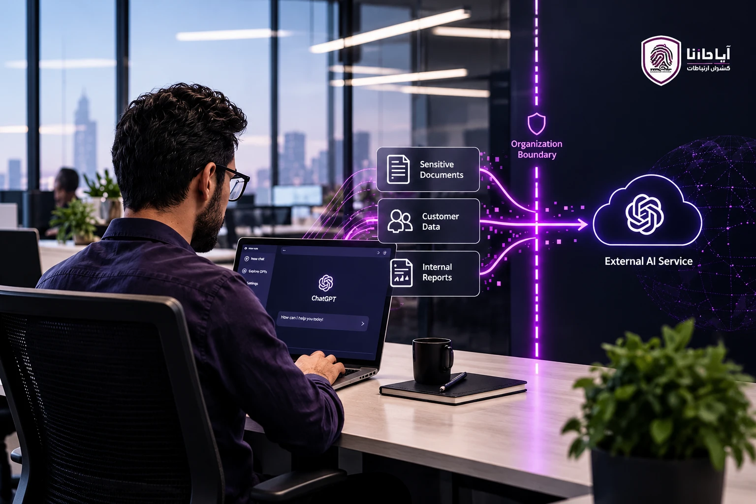 Shadow AI ؛ وقتی کارکنان بدون اطلاع سازمان از هوش مصنوعی استفاده می‌کنند